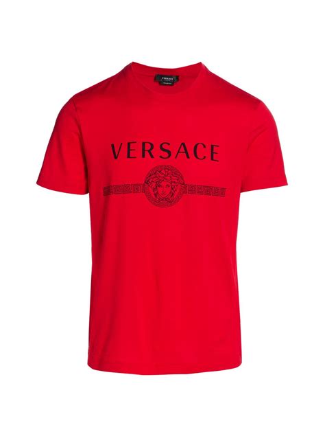 red versace t shirt